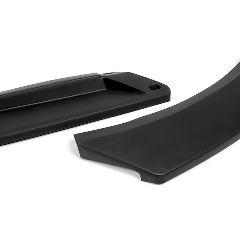 For 2021-2024 Toyota Camry SE Matt Black 3pcs Front Bumper Splitter Spoiler Lip - Image 2