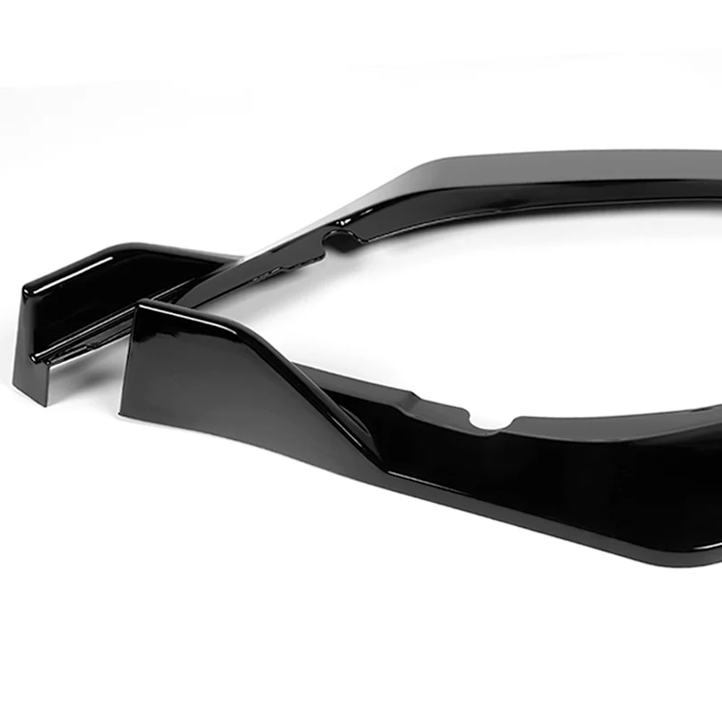 For 2021-2024 Toyota Camry SE Painted Black 3Pcs Front Bumper Splitter Spoiler Lip - Image 3