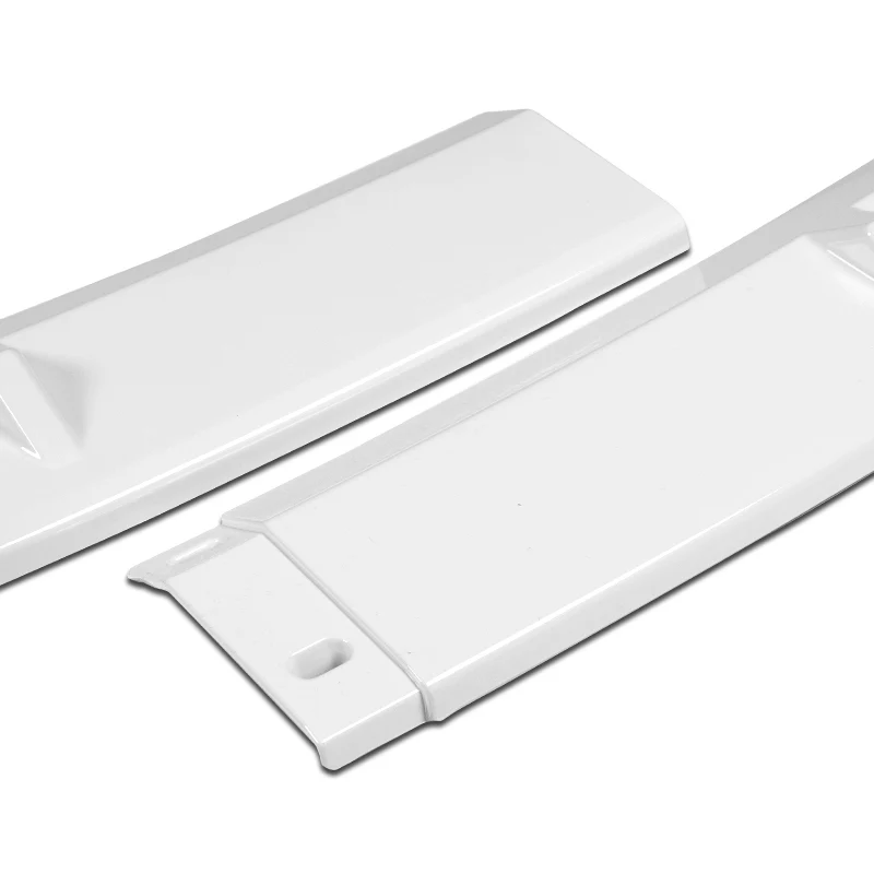 For 2021-2023 BMW 5-Series G30 M-Sport Painted White Front Bumper Splitter Spoiler Lip 3PCS - Image 2