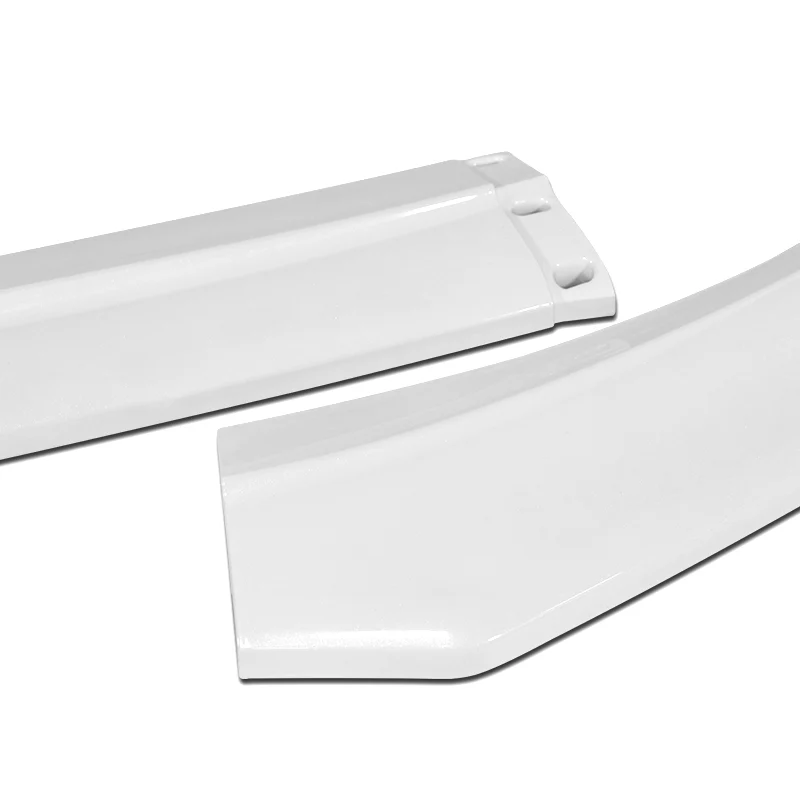 For 2021-2025 Ford Mustang Mach-E GT-Style 3-Pcs Painted WH Front Bumper Spoiler Lip - Image 2