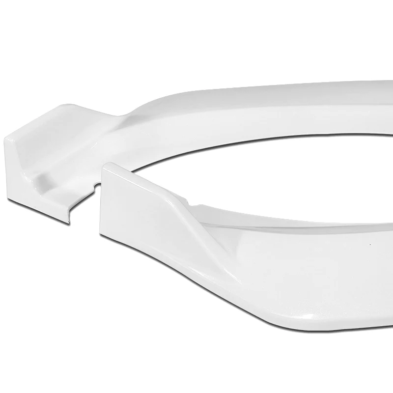 For 2021-2025 Ford Mustang Mach-E GT-Style 3-Pcs Painted WH Front Bumper Spoiler Lip - Image 3