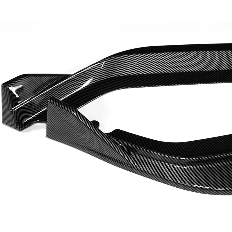 For 2021-2022 Honda Accord Sedan 3-PCS Carbon Style Front Bumper Spoiler Splitter Lip - Image 3