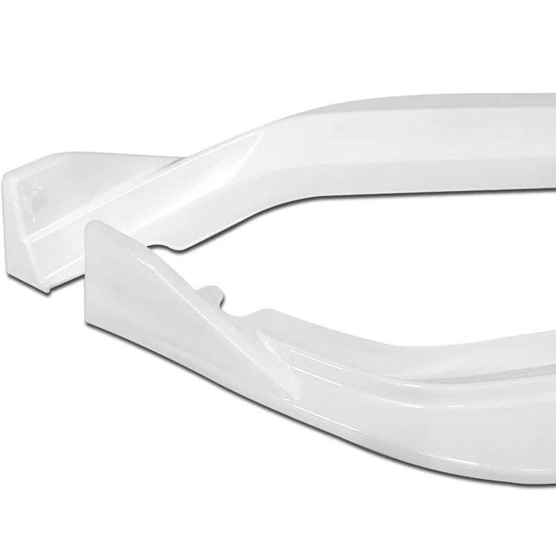 For 2021-2022 Honda Accord Sedan 3-PCS Painted White Front Bumper Spoiler Splitter Lip - Image 3