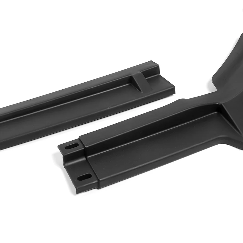 For 2021-2023 Toyota Sienna LE XLE MP-Style Matt Black 3-Pcs Front Bumper Spoiler Lip - Image 2