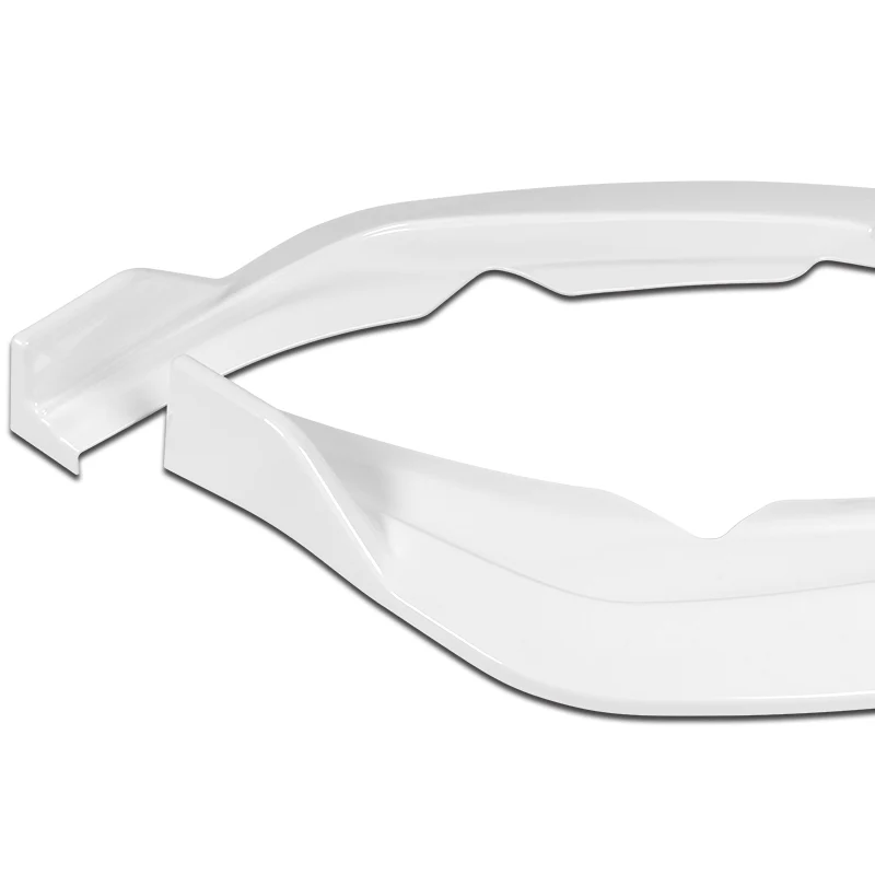 For 2021-2023 Toyota Sienna LE XLE MP-Style Painted WHITE 3-Pcs Front Bumper Spoiler Lip - Image 3