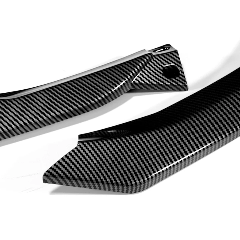 For 2022-2025 BMW 2-Series Coupe G42 M-Sport 3-PCS Carbon Painted Front Bumper Lip - Image 2