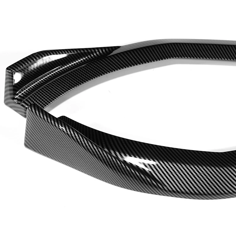 For 2022-2025 BMW 2-Series Coupe G42 M-Sport 3-PCS Carbon Painted Front Bumper Lip - Image 3