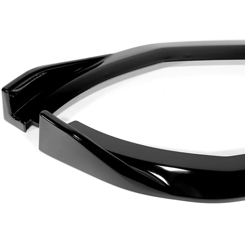 For 2022-2025 BMW 2-Series Coupe G42 M-Sport 3-PCS Painted Black Front Bumper Lip - Image 3