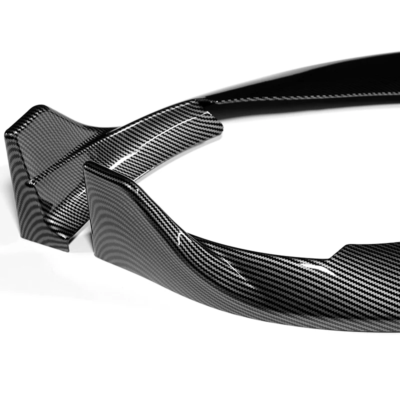 For 2022-2025 Mercedes C-Class W206 AMG Line Carbon Look Front Bumper Splitter Spoiler Lip 3PCS - Image 3