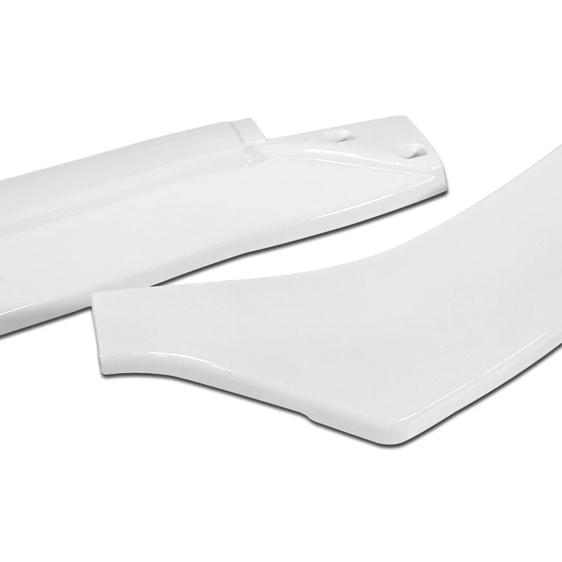 For 2022-2025 Mercedes C-Class W206 AMG Line Painted White Front Bumper Splitter Spoiler Lip 3PCS - Image 2