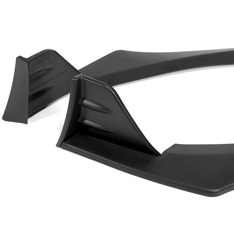 For 2022-2024 Subaru BRZ ST-Style 3-PCS Matt Black Front Bumper Spoiler Splitter Lip - Image 3