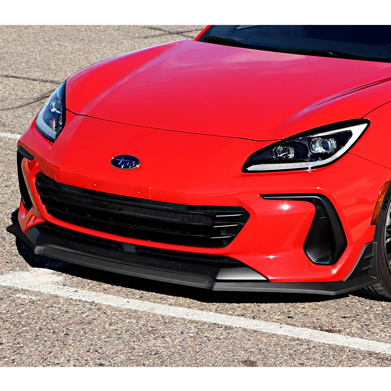 For 2022-2024 Subaru BRZ ST-Style 3-PCS Matt Black Front Bumper Spoiler Splitter Lip - Image 5