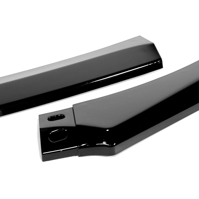 For 2022-2024 Subaru BRZ ST-Style 3-PCS Painted BLACK Front Bumper Spoiler Splitter Lip - Image 2