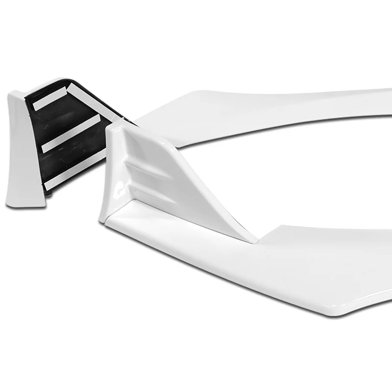 For 2022-2024 Subaru BRZ ST-Style 3-PCS Painted WHITE Front Bumper Spoiler Splitter Lip - Image 3