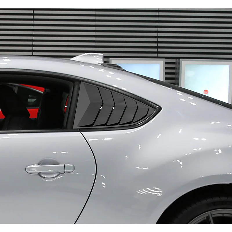 For 2022-2024 Subaru BRZ/Toyota GR86 ABS Side Window Louvers Scoop Covers Vent - Image 5