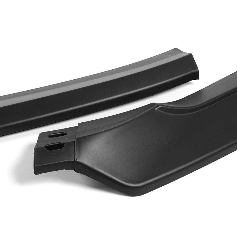 For 2022-2025 Subaru WRX ST-Style 3-PCS Matt Black Front Bumper Spoiler Splitter Lip - Image 2