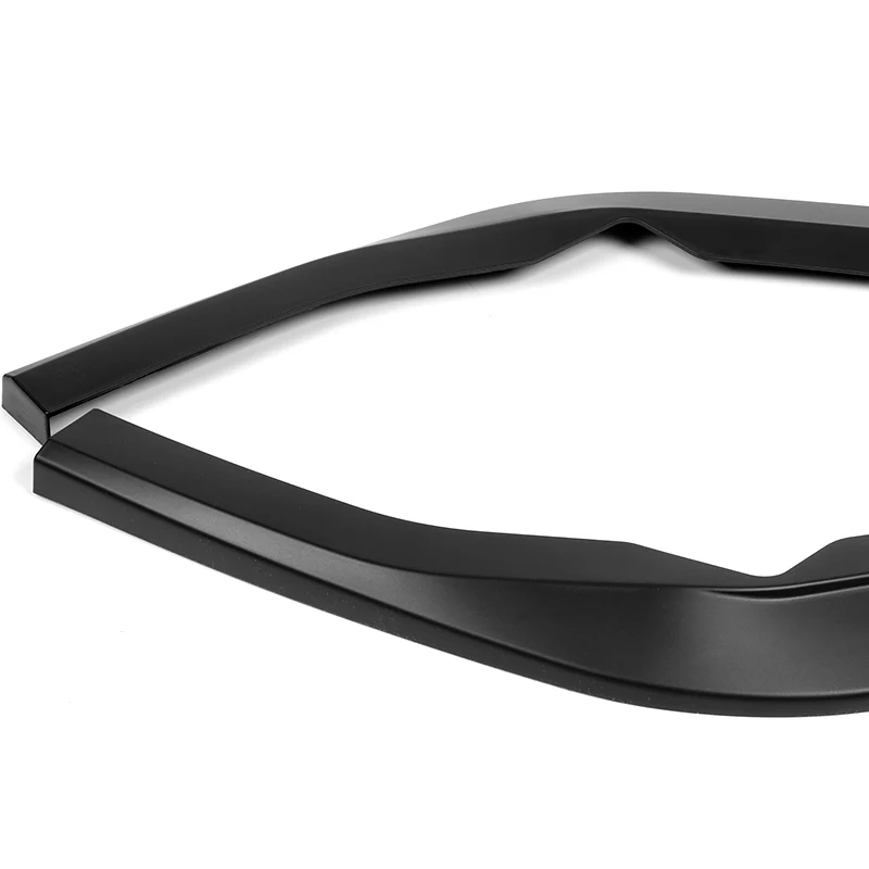 For 2022-2025 Subaru WRX ST-Style 3-PCS Matt Black Front Bumper Spoiler Splitter Lip - Image 3