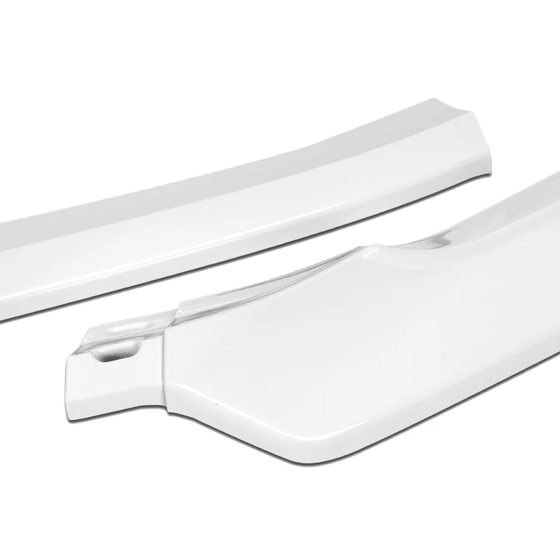 For 2022-2025 Subaru WRX ST-Style 3-PCS Painted WHITE Front Bumper Spoiler Splitter Lip - Image 2
