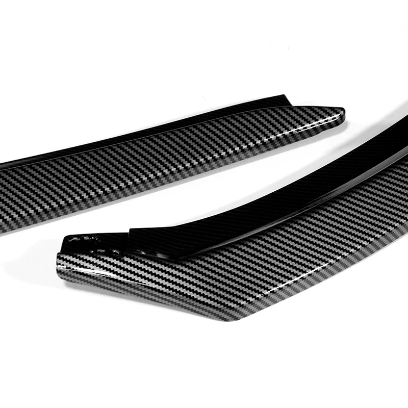 For 2022-2024 Toyota GR86 ST-Style 3-PCS Carbon Look Front Bumper Spoiler Splitter Lip - Image 2