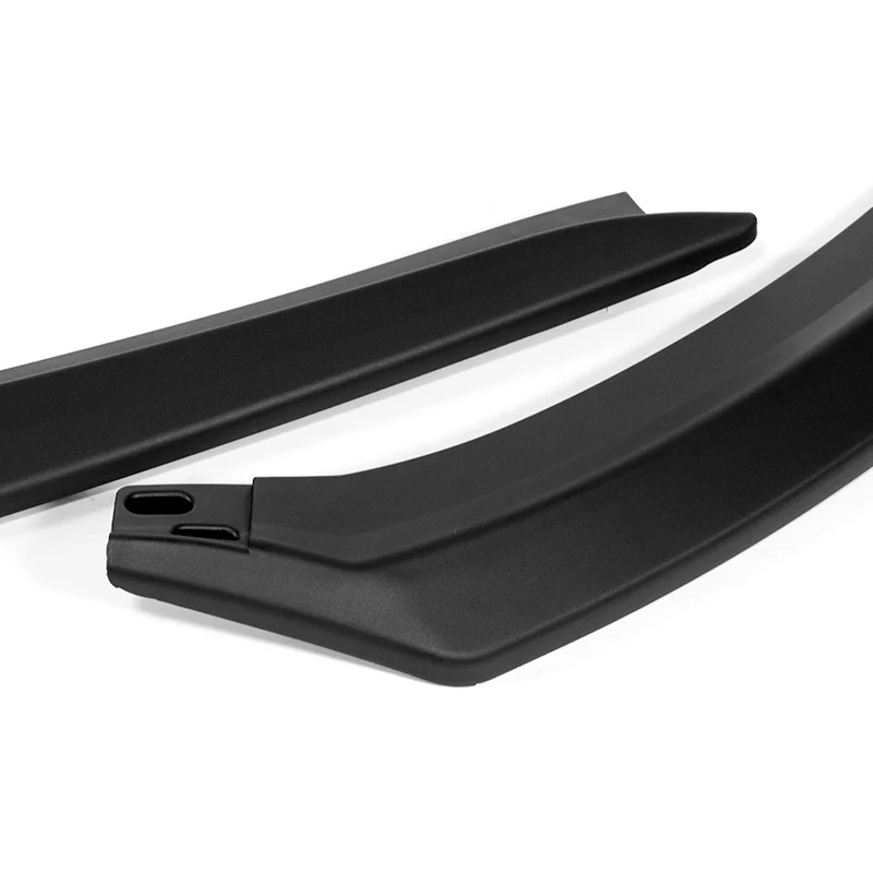 For 2022-2024 Toyota GR86 ST-Style 3-PCS Matt Black Front Bumper Spoiler Splitter Lip - Image 2