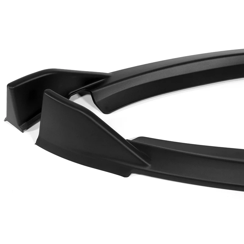 For 2022-2024 Toyota GR86 ST-Style 3-PCS Matt Black Front Bumper Spoiler Splitter Lip - Image 3