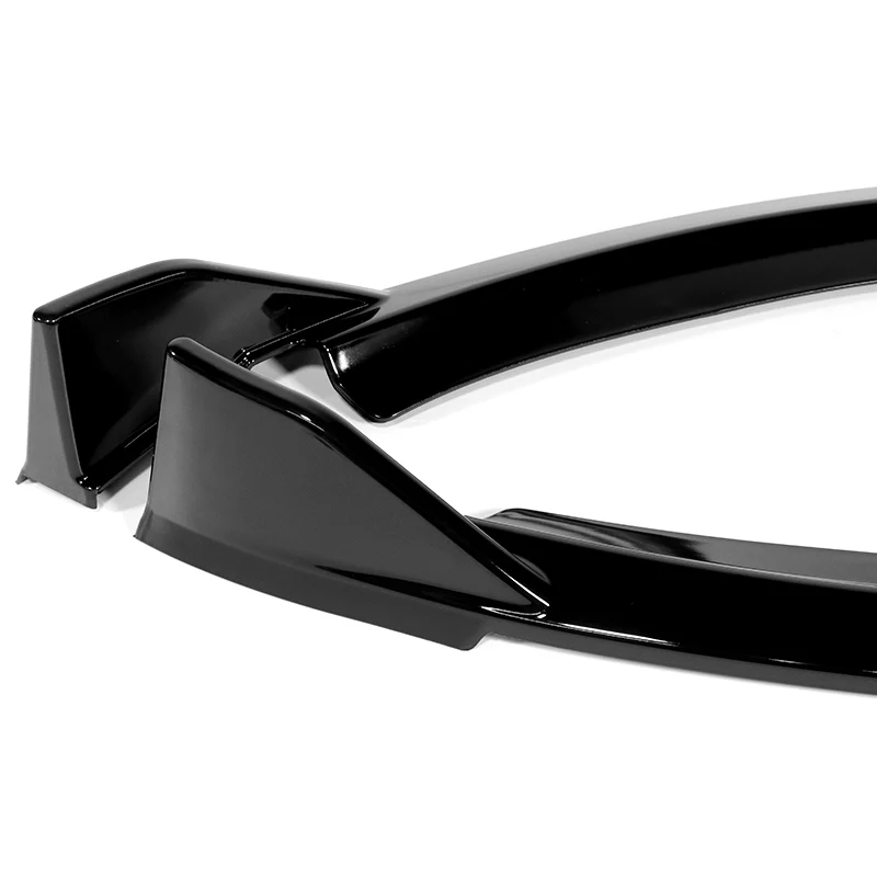 For 2022-2024 Toyota GR86 ST-Style 3-PCS Painted BLK Front Bumper Spoiler Splitter Lip - Image 3