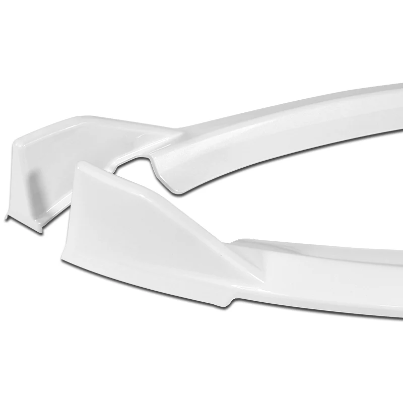 For 2022-2024 Toyota GR86 ST-Style 3-PCS Painted WHITE Front Bumper Spoiler Splitter Lip - Image 3