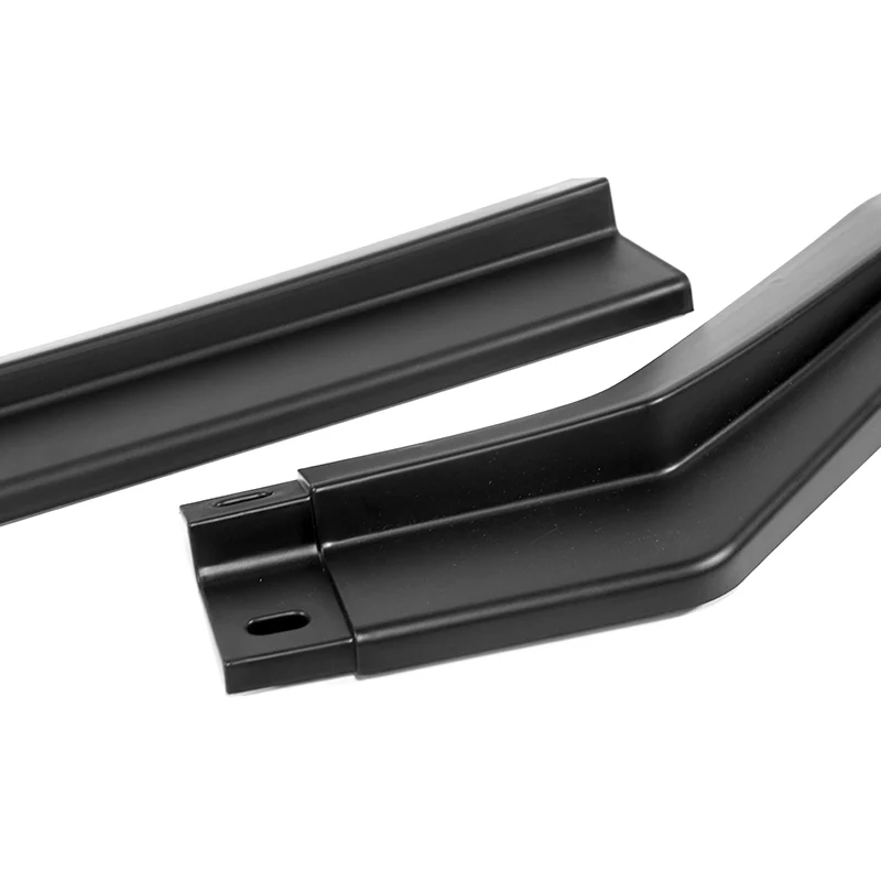 For 2017-2019 Subaru Impreza ST-Style Matte Black Front Bumper Splitter Spoiler Lip 3PCS - Image 2