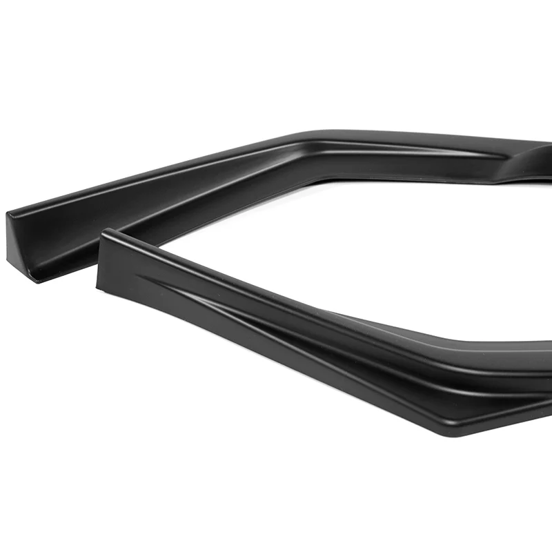 For 2017-2019 Subaru Impreza ST-Style Matte Black Front Bumper Splitter Spoiler Lip 3PCS - Image 3