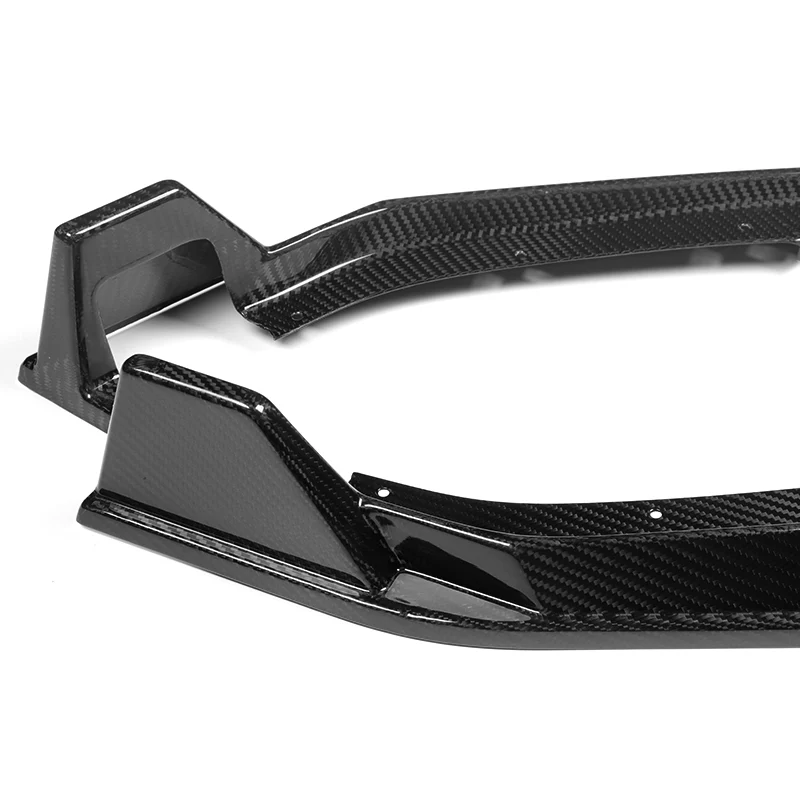 For 2022-2024 Subaru BRZ ST-Style Real Carbon Fiber Front Bumper Splitter Spoiler Lip 3PCS - Image 3