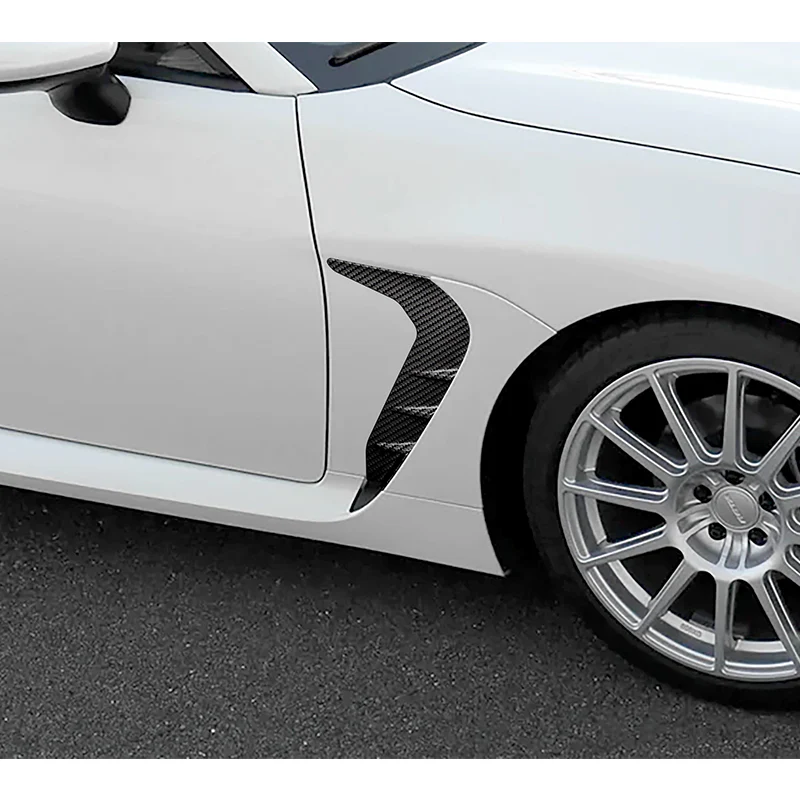 For 2022 – 2024 Subaru BRZ / Toyota GR86 ABS Side Sport Fender Vent Garnish Trim -Carbon Fiber Look - Image 7