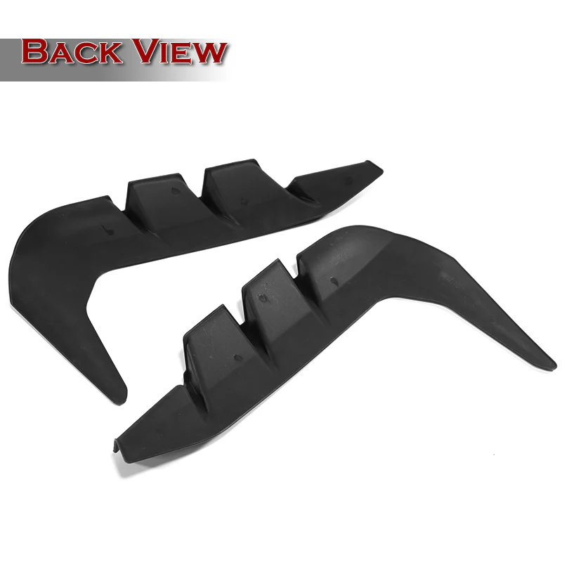 For 2022 – 2024 Subaru BRZ / Toyota GR86 ABS Side Sport Fender Vent Garnish Trim -Matte Black - Image 4