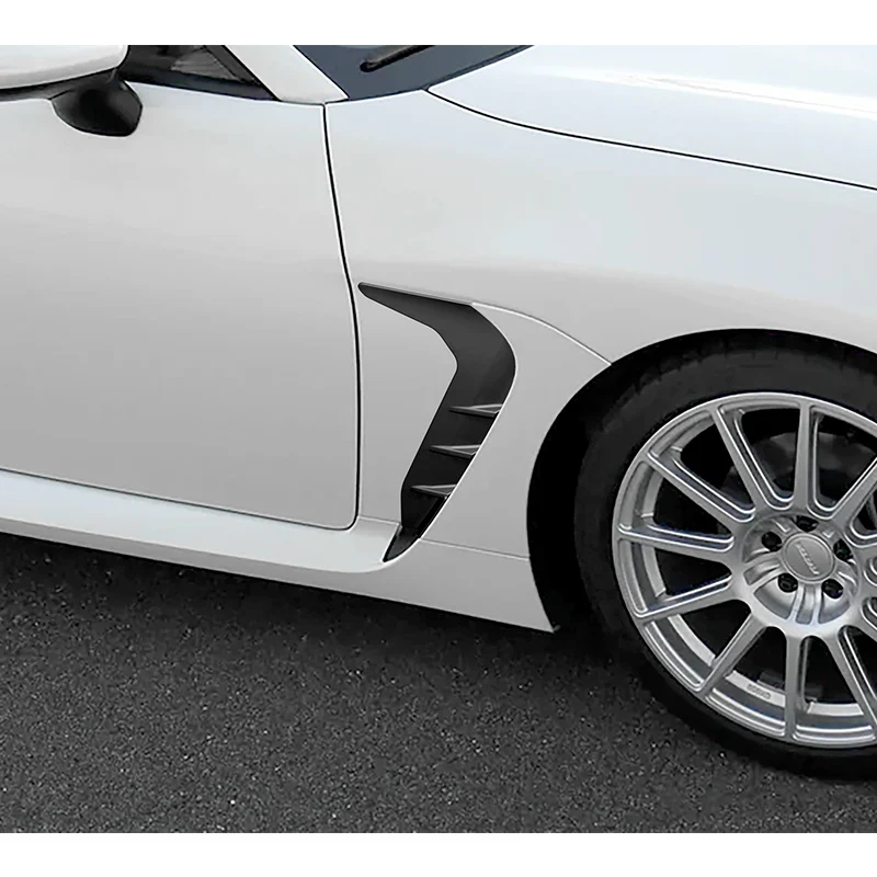 For 2022 – 2024 Subaru BRZ / Toyota GR86 ABS Side Sport Fender Vent Garnish Trim -Matte Black - Image 5
