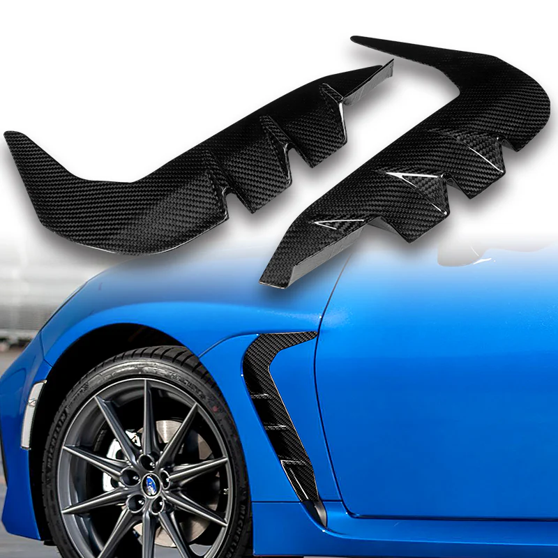 For 2022 – 2024 Subaru BRZ / Toyota GR86 Side Sport Fender Vent Garnish Trim -Real Carbon Fiber - Image 5