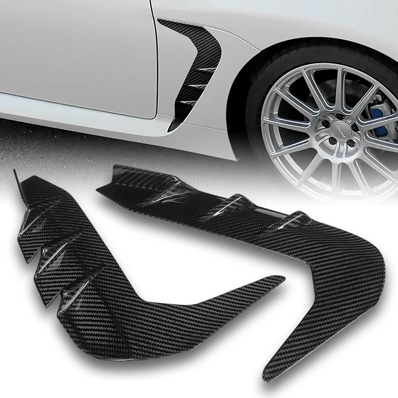 For 2022 – 2024 Subaru BRZ / Toyota GR86 Side Sport Fender Vent Garnish Trim -Real Carbon Fiber - Image 6