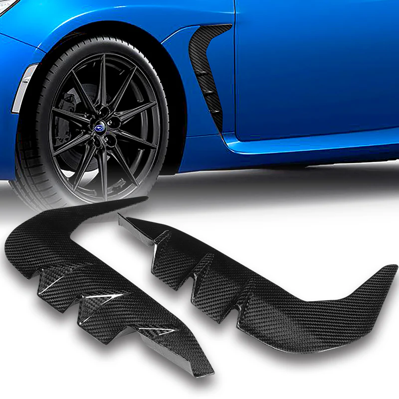 For 2022 – 2024 Subaru BRZ / Toyota GR86 Side Sport Fender Vent Garnish Trim -Real Carbon Fiber - Image 8