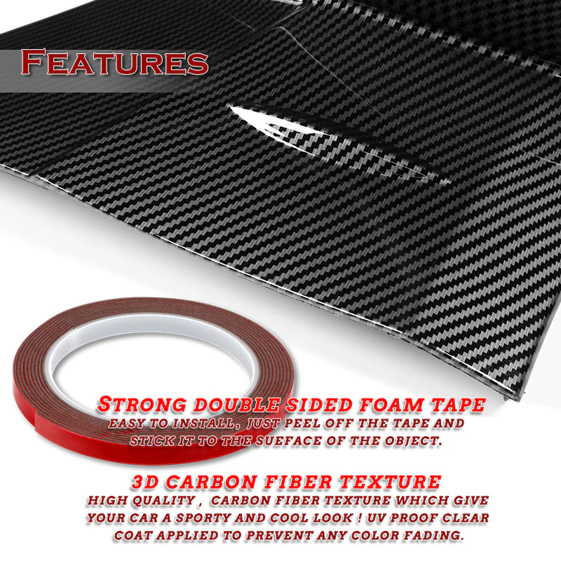 For 2022-2024 Subaru BRZ / Toyota GR86 ST-Style Carbon Look Rear Bumper Lip Apron 2PCS - Image 5