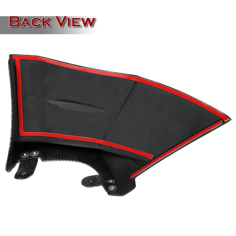 For 2022-2024 Subaru BRZ / Toyota GR86 ST-Style Carbon Look Rear Bumper Lip Apron 2PCS - Image 7