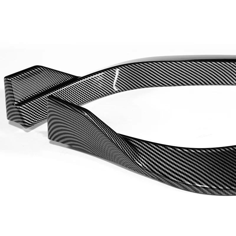 For 2023-2025 Acura Integra TR-Style Carbon Painted Front Bumper Lip Spoiler 3PCS - Image 3