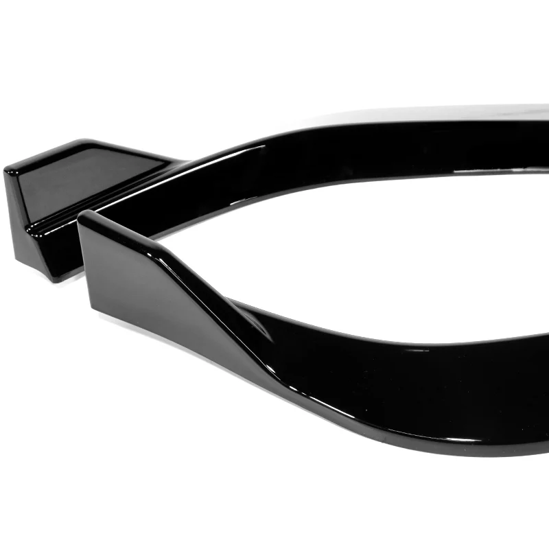 For 2023-2025 Acura Integra TR-Style Painted Black Front Bumper Lip Body Spoiler 3PCS - Image 3