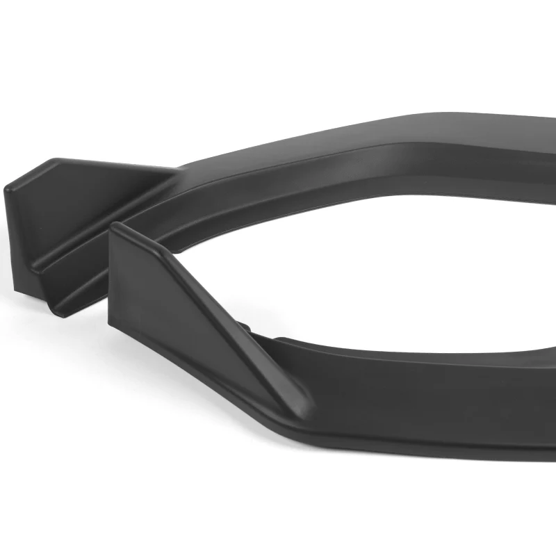 For 2023-2025 BMW 3-Series G20 Base GT-Style Unpainted Matte Black Front Bumper Body Splitter Spoiler Lip 3PCS - Image 3