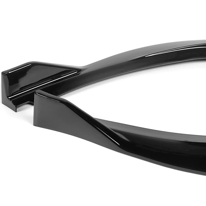 For 2023-2024 Honda Accord Painted Black Front Bumper Body Splitter Spoiler Lip 3PCS - Image 3