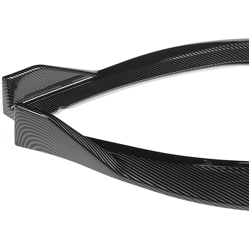 For 2023-2024 Honda Accord Carbon Look Front Bumper Body Splitter Spoiler Lip 3PCS - Image 3