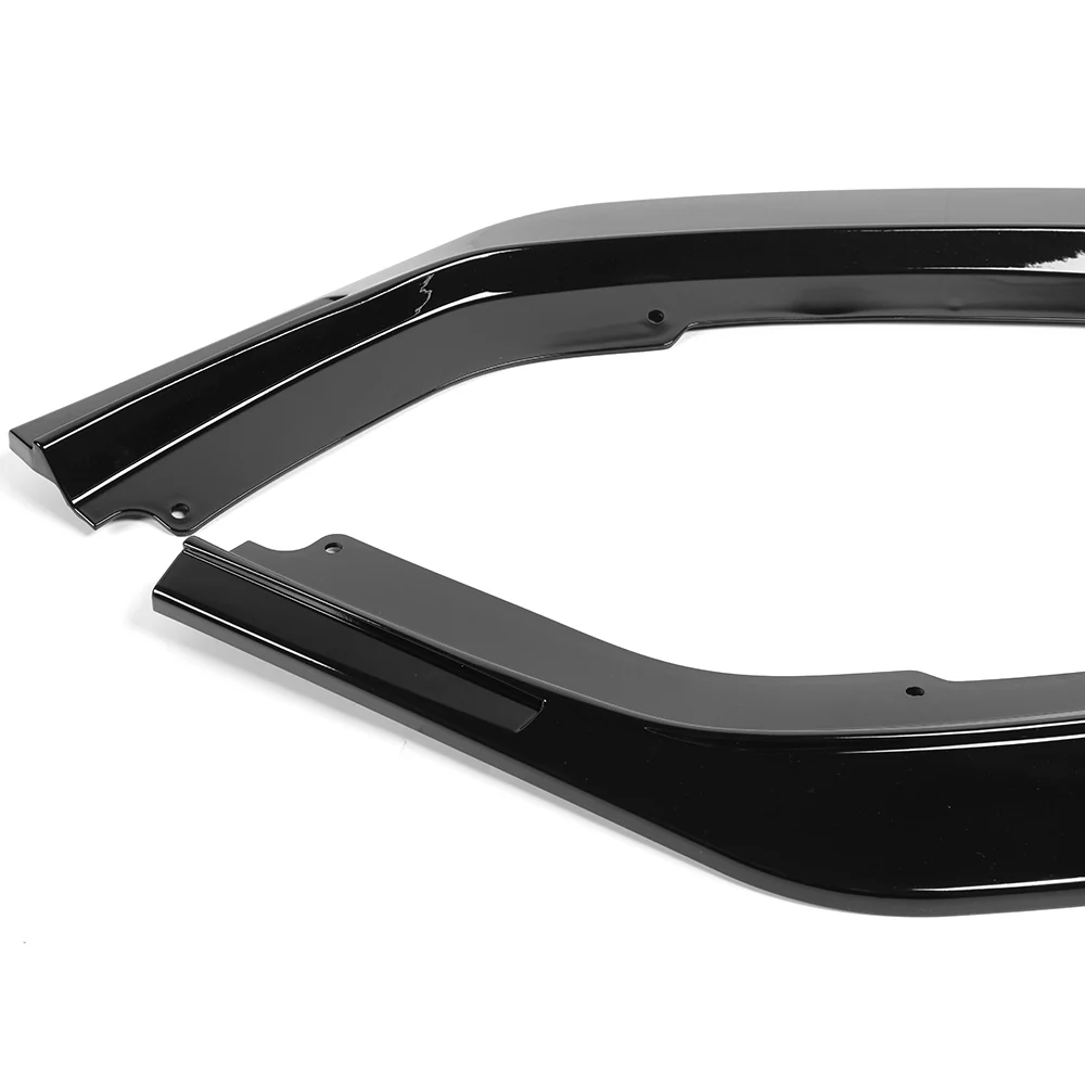 For 2023-2025 Nissan Altima Front Lower Bumper Splitter Spoiler Lip 5PCS -Painted Black - Image 3