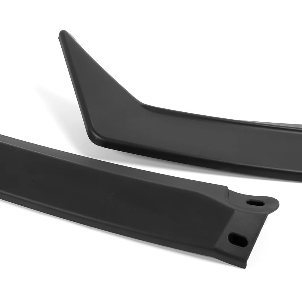For 2023-2025 Nissan Altima Front Lower Bumper Splitter Spoiler Lip 5PCS -Unpainted Matte Black - Image 2