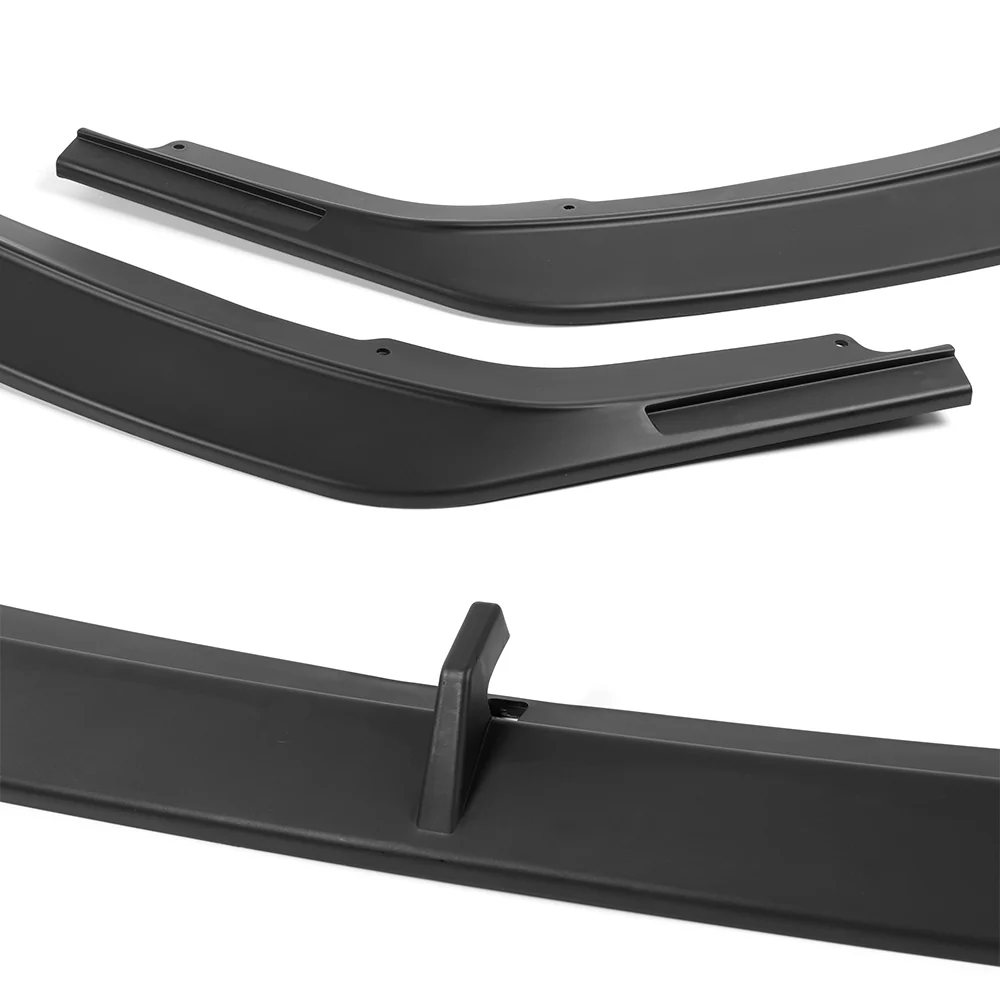 For 2023-2025 Nissan Altima Front Lower Bumper Splitter Spoiler Lip 5PCS -Unpainted Matte Black - Image 3
