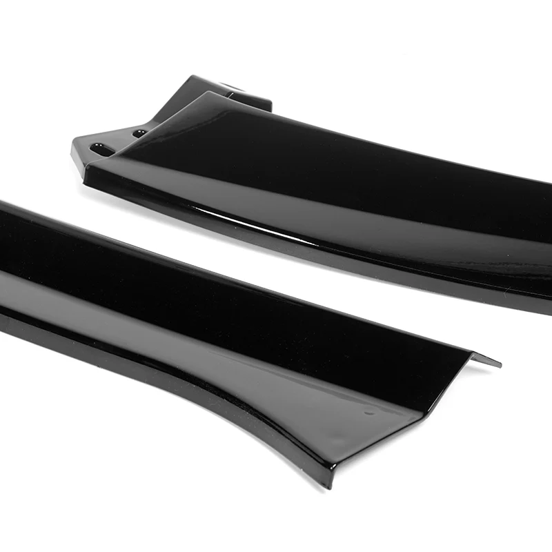 For 2023-2025 Nissan Z 400Z NS-Style Painted Black Front Bumper Body Splitter Spoiler Lip 3PCS - Image 2