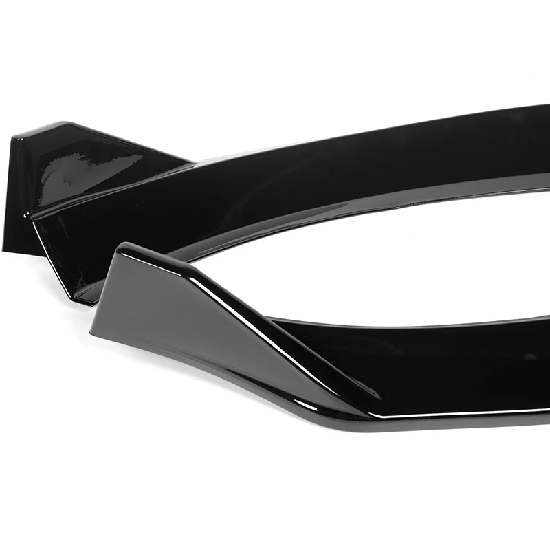 For 2023-2025 Nissan Z 400Z NS-Style Painted Black Front Bumper Body Splitter Spoiler Lip 3PCS - Image 3