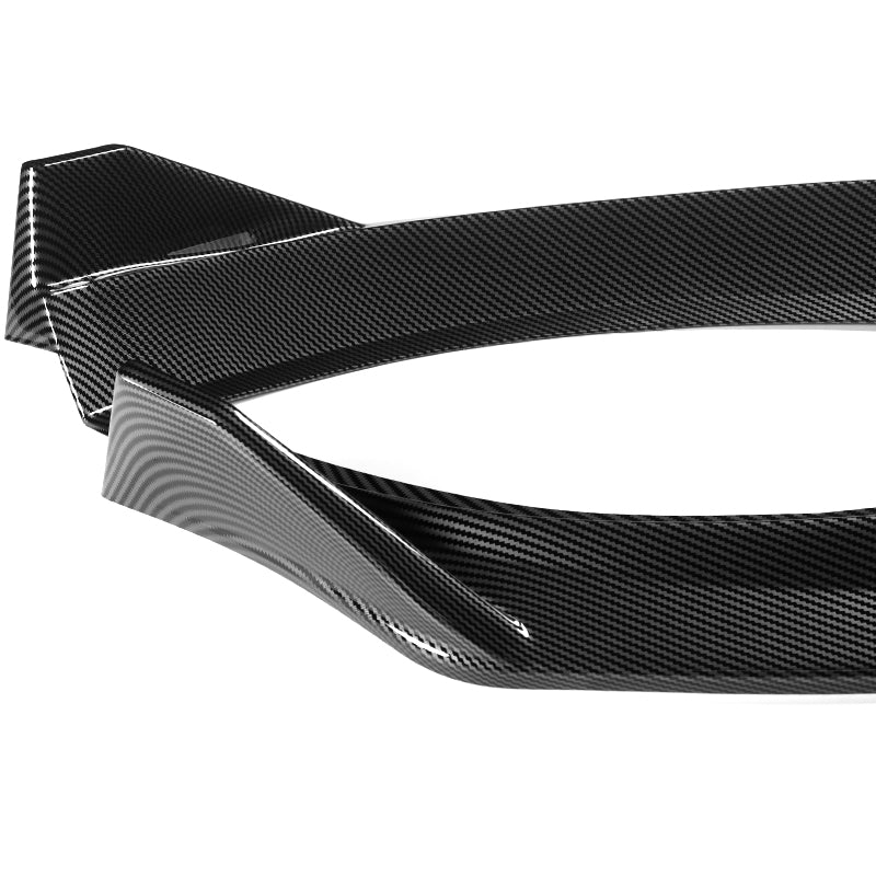 For 2023-2025 Nissan Z 400Z NS-Style Carbon Look Front Bumper Body Splitter Spoiler Lip 3PCS - Image 2
