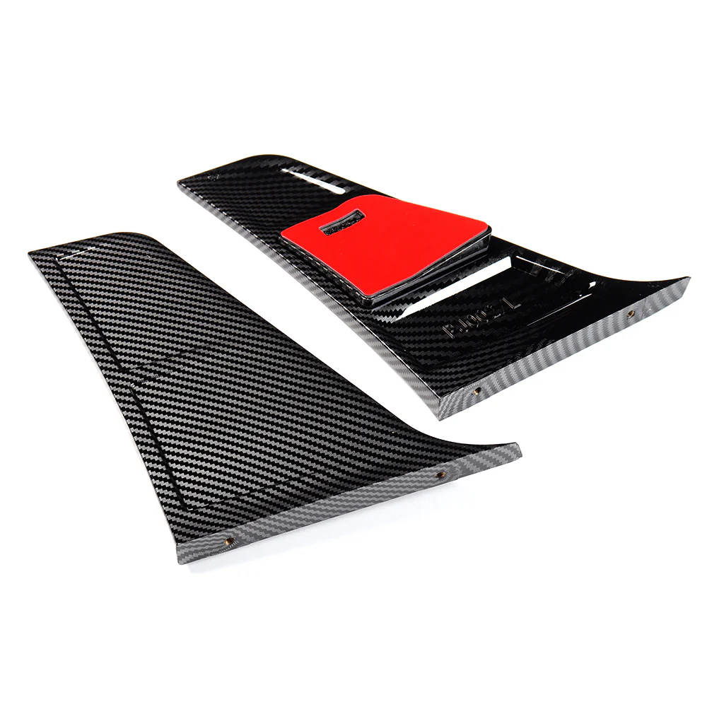 For 2023-2026 Honda Civic Type-R FL5 Front Bumper Lip Spoiler Splitter -Carbon Fiber Look - Image 3